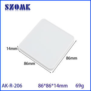 86*86*14mm <span class=keywords><strong>PC</strong></span> nhựa Mạng điều khiển từ xa không vị trí bảng điều khiển chuyển đổi hộp điều khiển thiết bị điện tử nhà ở Hộp chuyển đổi - Product Image 2