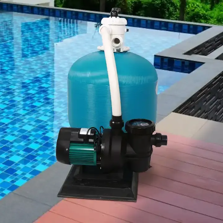 Sand Filter Filtration Pump Combo Fiberglass Pool Equipment & Accessories Swimming Pool Sand Filter