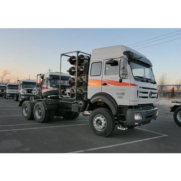 Utilizzato BEIBEN trattore camion del trattore testa CNG LNG 6x4 420hp 380hp 10 ruote con il prezzo migliore