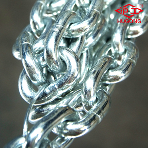 เหล็กชุบสังกะสีห่วงโซ่ตะขอสังกะสีสั้น Link Chain - Product Image 3