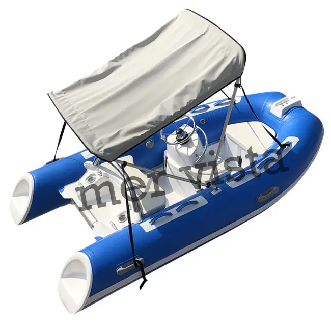 Barco com console para design europeu, pequeno, fibra de vidro, hull, inflável, 300