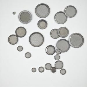 再利用可能25 50 100 0.5 1 2 3 5 6ミクロンステンレス鋼0.25 1.5インチ円形フィルターメッシュディスクSUS 304ワイヤーメッシュフィルター水用 - Product Image 5