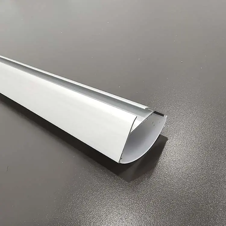 Profil de bannière extérieure 1m 2m 3m profil en aluminium pour bande d'éclairage LED profil LED léger en aluminium à encastrer mince