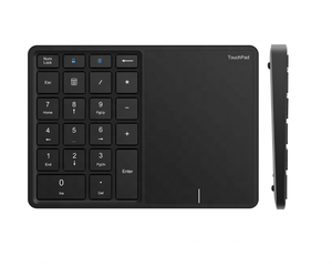 Teclado numérico inalámbrico BT de modo dual, 22 teclas, interfaz tipo C, panel táctil, recargable, Digital, para Mac y Windows - Product Image 1