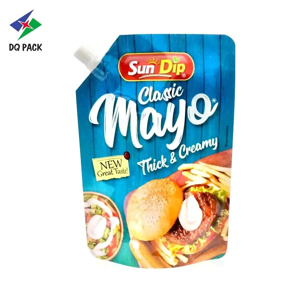 Kantong Berdiri Tahan Lembap untuk Mayonnaise