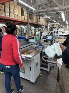 Overlock khâu hat máy may cho đan mũ cao máy sản xuất - Product Image 4