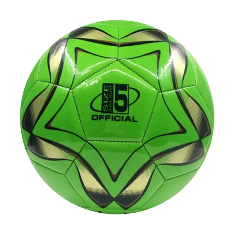 Pelota inflable de PVC para fútbol sala, promoción personalizada, tamaño 4, personalizada