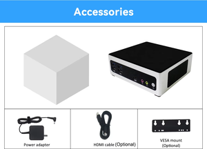 高性能ミニコンピュータIntel NUC I9-11950HデュアルLAN 6USB3.0 HD DPサポート4Kディスプレイ用HTPC DDR4 RAM AUプラグ - Product Image 6