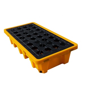 Leadloon <strong>C</strong>-Too Oil Drum Leak-Proof <strong>Pallets</strong> 1300*680*300MM Single Faced Environmentally Friendly <strong>Pallet</strong> Racking System - Product Image 1