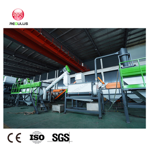 ระบบล้างและบดฝาแบบลอยได้สำหรับล้างสายล้าง PET กำจัดฉลาก - Product Image 3