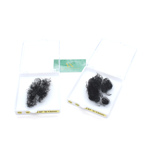 Stok Loose gevşek Promade hacmi Fan kirpik uzatma 20d rus Wispy 0.05 0.07 C D Pro Made Made 16d 10d uzun kök Promade - Product Image 3