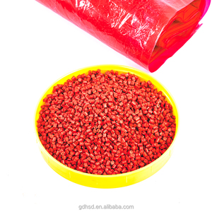 LLDPE ฟิล์มสีชมพูมาสเตอร์แบทช์พลาสติกสีแดงสารหน่วงไฟฟอสฟอรัสพลาสติก PE อนุภาคสำหรับฉีด - Product Image 5