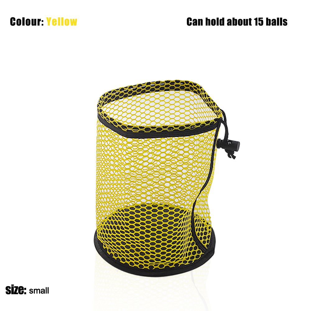 Yellow-small size-can hold 15 balls