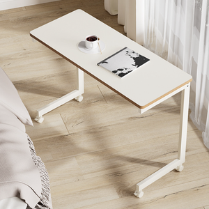 Mesa auxiliar para sofá, mesa de ordenador móvil para sala de estar tipo C, mesa de ordenador de madera maciza bjflamingo - Product Image 4