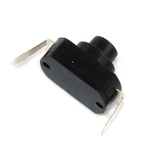 1288BM DC 1A/30V Taschenlampe rechtwinkliger Schalter Mini-Druckknopf schalter für elektrische Taschenlampe selbstsicher nd EIN-AUS Schwarz/weiße Farbe - Product Image 4