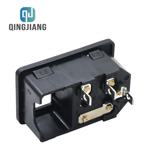 Industrial Three-in-One Extension <strong>Socket</strong> AC Power <strong>Socket</strong> with Embedded Card <strong>and</strong> 10A Fuse Holder 15A Rated Current NFC Network - Product Image 5