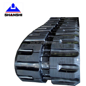 Резиновая направляющая для экскаватора Hitachi EX100 ZX110 ZX120 Kobelco SK100 E311B E110B SCHAEFF HR42 TEREX TC125, 500x92x78 Вт - Product Image 4