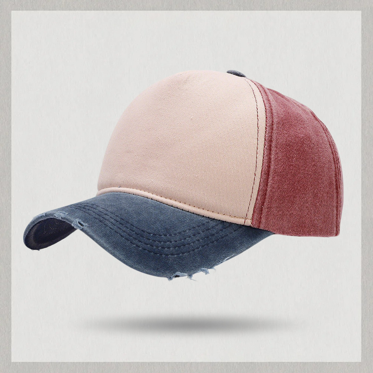 Navy blue wine red