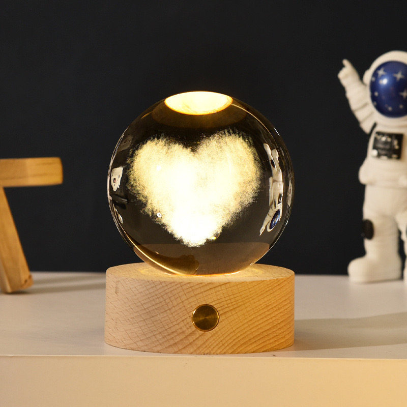 Confezione regalo con interruttore touch a forma di nuvola e luce calda