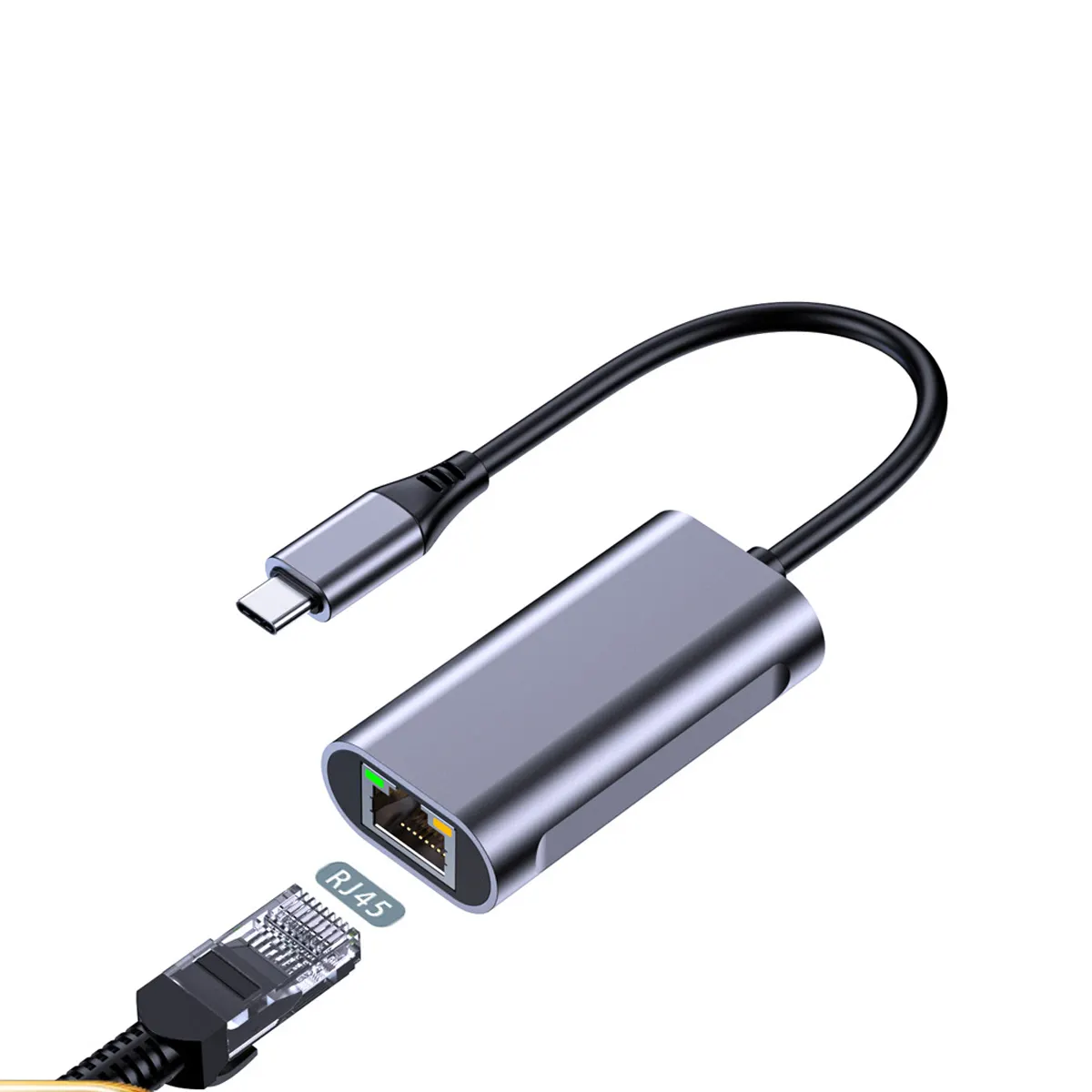 Netzwerkadapter Typ c zu Gigabit Ethernet-Adapter RJ45 LAN kompatibel für Laptop