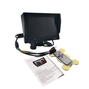 Monitor de coche con pantalla LCD de 7 pulgadas para vista lateral izquierda y derecha/monitor de sistema de imagen de marcha atrás pantalla de monitoreo de vehículos - Product Image 6