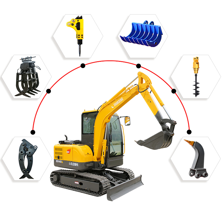 Agriculture Use Excavator 0.8 Ton to 4 Ton MINI DIGGER
