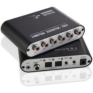 光学5.1模拟音频转换器高清音频Rush Dolb声音解码器处理器 - Product Image 1