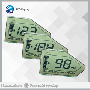 Sonderpreis für GW006 High Definition 7-Segment-Display Auto montierte HTN-LCD-Module 4,5 V High Definition-Bildschirm - Product Image 5