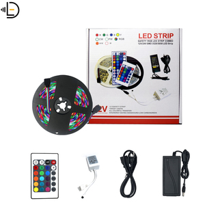 ชุดไฟสร้างบรรยากาศสำหรับทีวีชุดไฟแบคไลท์สำหรับ IP65 LED 5เมตร RGB 24Key 44Key - Product Image 4