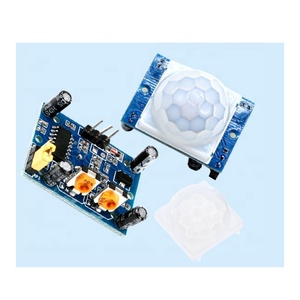 Módulo de Sensor de movimiento hc-sr501PIR Bule, ajuste IR piroeléctrico infrarrojo PIR, Detector de movimiento, hc-sr501 - Product Image 1