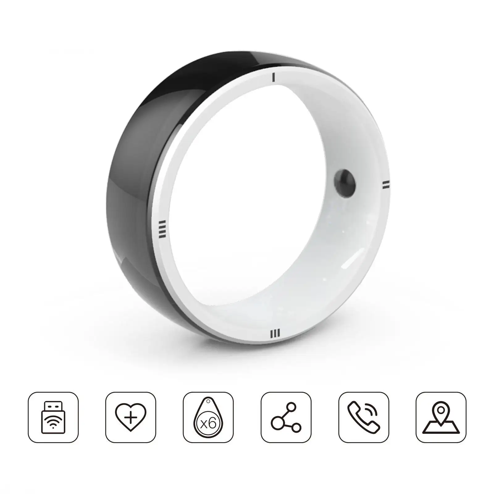 JAKCOM R5 Smart Ring Nuevo Smart Ring Agradable que la impresora fluorescente Fondo ombre mejor caja de Torre media compatible con DirectX