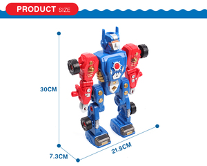 31pcs tomar aparte de perforación robot Educativo ciencia robótica kit para los niños de la escuela con luz y sonido - Product Image 4