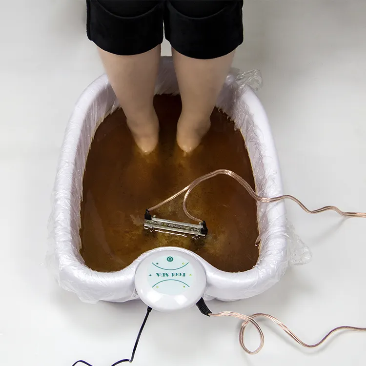 Nettoyage en profondeur des pieds Detox Therapy Spa Device Ionic Cleaning Detox Foot Bath Machine