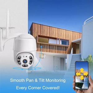Tuya 3MP Camera Full-Color Night Vision Yilot Two Way Audio V380pro 360 <strong>View</strong> Wireless 3MP WIFI Speed Dome Camera ICsee - Product Image 2