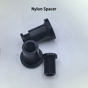 定制尼龙法兰衬套POM垫片，带黑色尼龙螺纹衬套 - Product Image 5
