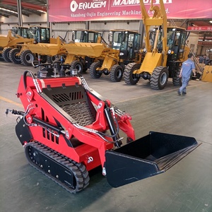 Standing <strong>Compact</strong> Skid Steer Loader CE/EPA China Factory Crawler Loader with Various Auxiliaries - Product Image 5