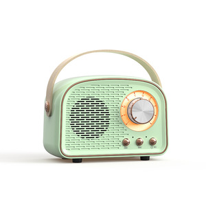 Altavoz Bluetooth de radio retro inalámbrico TF AUX FM multifunción de estilo popular - Product Image 3