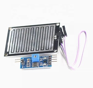 Sensor de agua de gota de lluvia de alta calidad, Detector de agua meteorológica para Kit de robot - Product Image 3