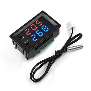 Termostato Digital LED W2809 W1209WK, controlador de temperatura inteligente, módulo de Sensor de temperatura 12V DC + Sensor NTC impermeable - Product Image 1