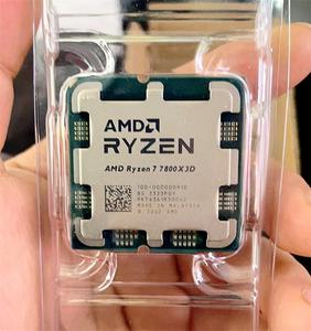 ใหม่หุ้น AM D Ryzen 7 7800X3D 8-core 16-core เดสก์ท็อปโปรเซสเซอร์ไฮเอนด์สำหรับการเล่นเกมและแล็ปท็อปใช้ซ็อกเก็ต AM5 R7กล่อง7800X3D - Product Image 5