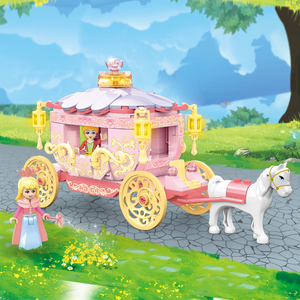 Sembo DIY Educational Bricks Kit 1816 Blocks for Girls Fairy <strong>Tale</strong> Land &amp; Romance Wagon Building Sets Model <strong>Toy</strong> for Children - Product Image 3