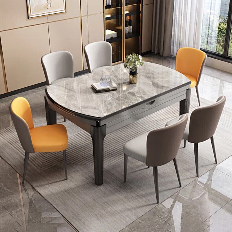 Chaise Belle, cadre gris-nero italien brillant.