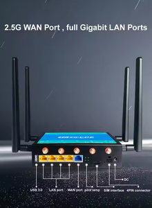 Puerto Gigabit 1000M Red Amplio rango de potencia WIfi6 OpenWRT Wifi Router Módem con ranura para tarjeta Sim - Product Image 5