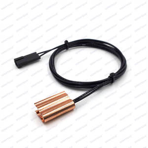 Sensor de temperatura NTC para aire acondicionado, montaje de sonda con tubo de cobre 5x25, SENSOR de resistencia analógico