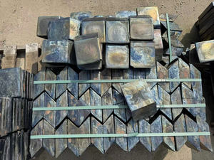 Tùy Chỉnh Đánh Bóng Màu Đen Hình Thang Basalt Đúc Dung Nham Đá Gạch Tự Nhiên Basalt Đúc Đá Tấm Cho Ngoài Trời Bên Ngoài - Product Image 5