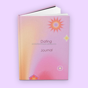 Benutzer definierter Papier druck Buntes tägliches Notizbuch Hardcover Paare Dating Idea Journal - Product Image 3