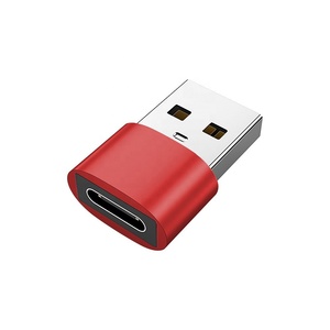 Adaptador de aleación para ordenador y teléfono móvil, convertidor USB 2,0 a tipo C, salida de CC para teléfono y ordenador - Product Image 3