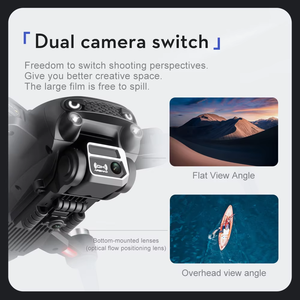 New S2S Mini <strong>Drone</strong> <strong>with</strong> 6K Dual <strong>Cameras</strong> Obstacle Avoidance Optical Wifi FPV Brushless Motor RC Dron Profesional Quadcopter Toy - Product Image 5