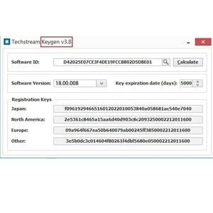 PASSCODE V4.5/V4.6 per Techstream V18.00.008 registrazione Software Keygen calcolatrice Smart Code Reset per Toyota/Scion/Lexus - Product Image 6