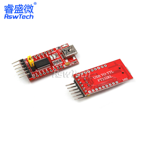 <strong>FT232RL</strong> FT232 FTDI USB To TTL 3.3V 5.5V Serial Adapter Module Board Transceiver Signal TTL CMOS Level - Product Image 1